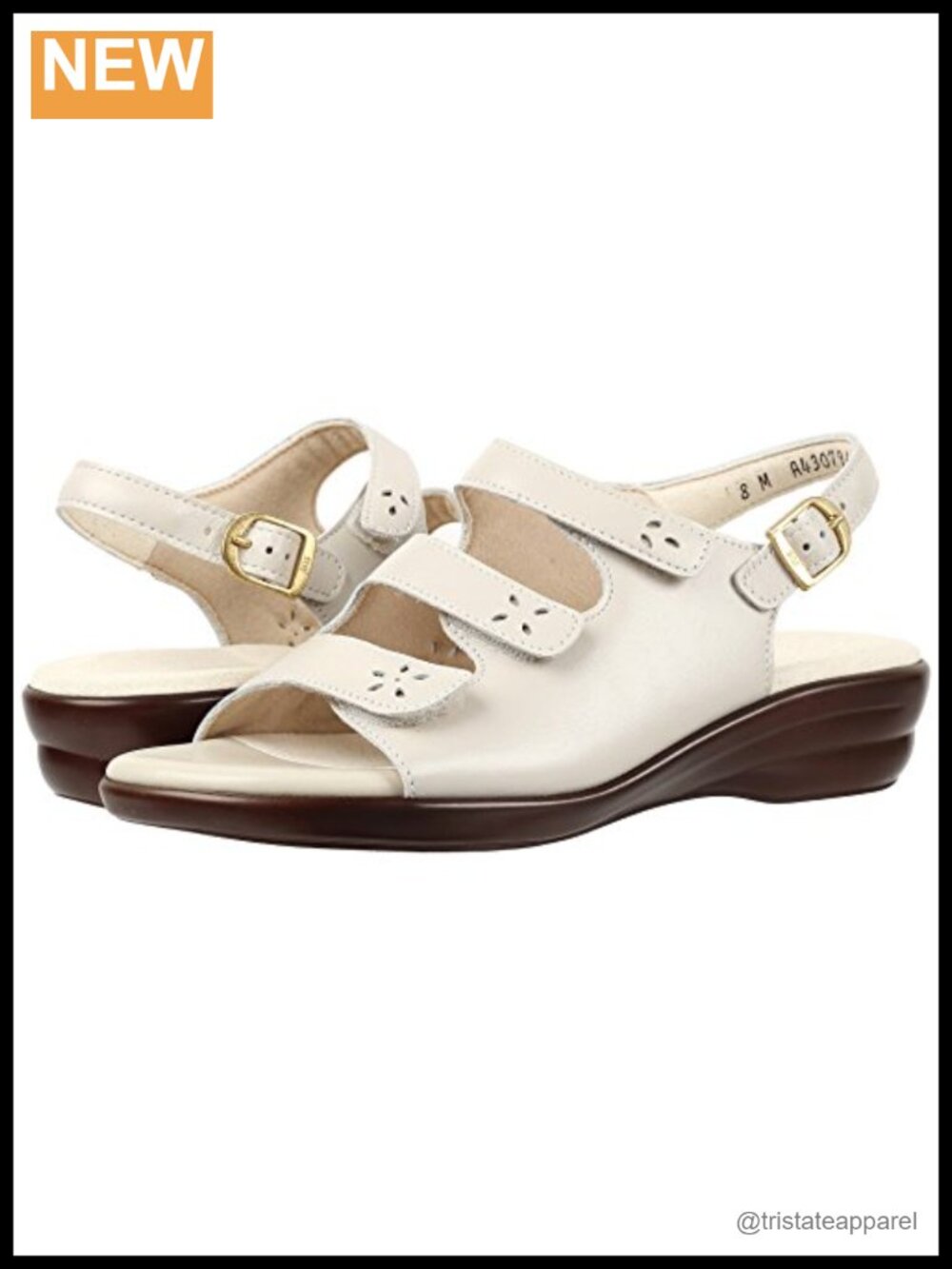 Slingback Wedge Sandals Leather PU Low Heel Open Toe Casual